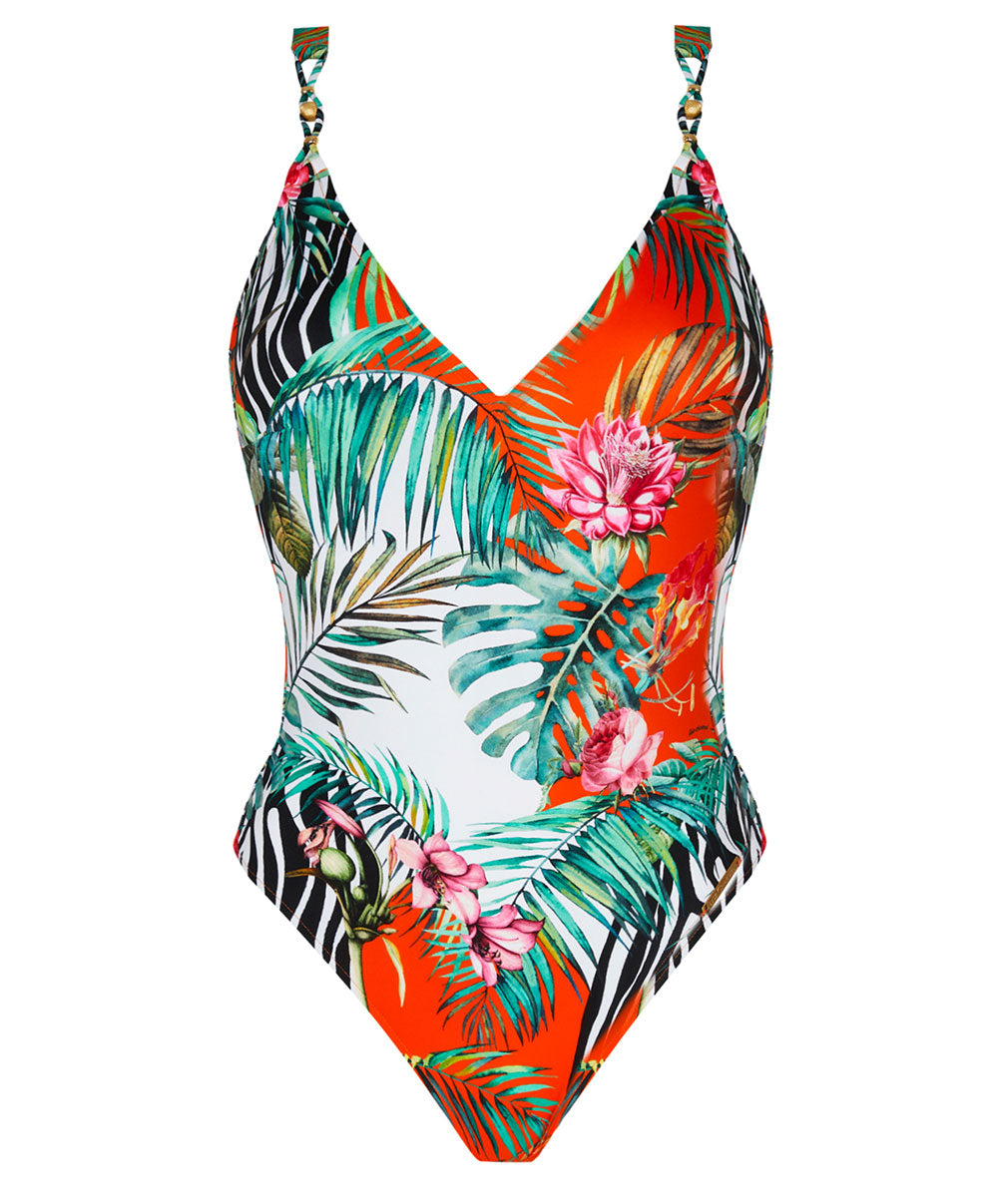 【LISE CHARMEL】新作水着★ECHAPPEE LIBRE★ビーチドレス Lise Charmel Échappée Libre tropic ABB9787-ET seduction one