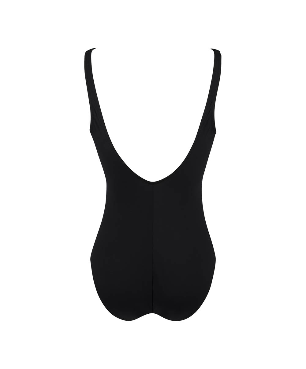 Maillot de bain une pièce sans armatures La rebelle chic Python or Antigel Bain FBB9225-PO