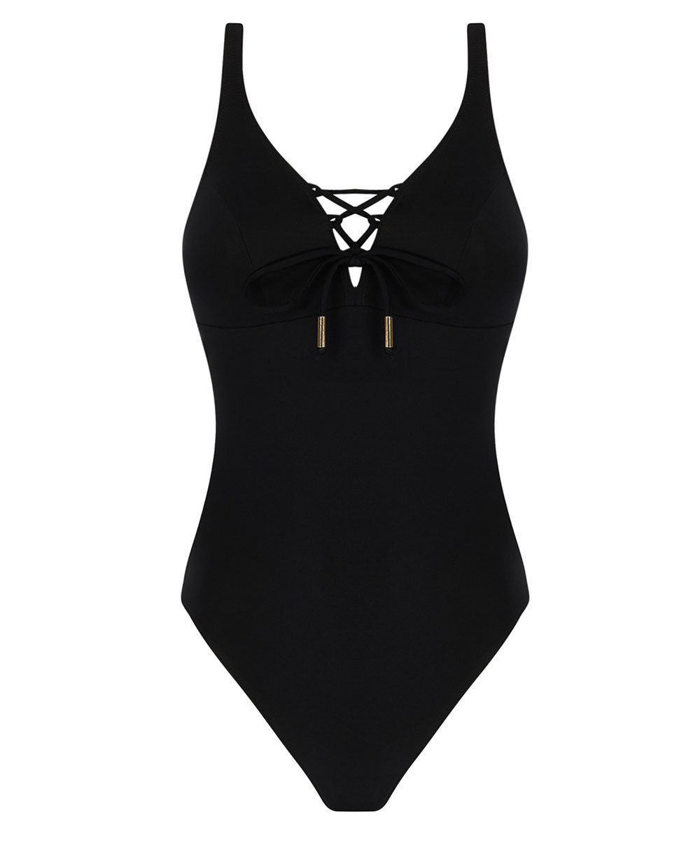 【ANTIGEL】新作ボトム★LA GLAM TONIQUE★ビキニタイプ Antigel bathing suit with drawstrings La Glam Tonique black