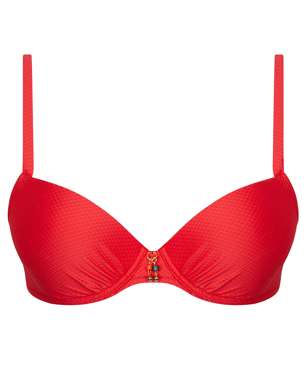 Soutien-gorge de bain coque La Vogueuse corail vogue Antigel Bain EBB4307-CV 1