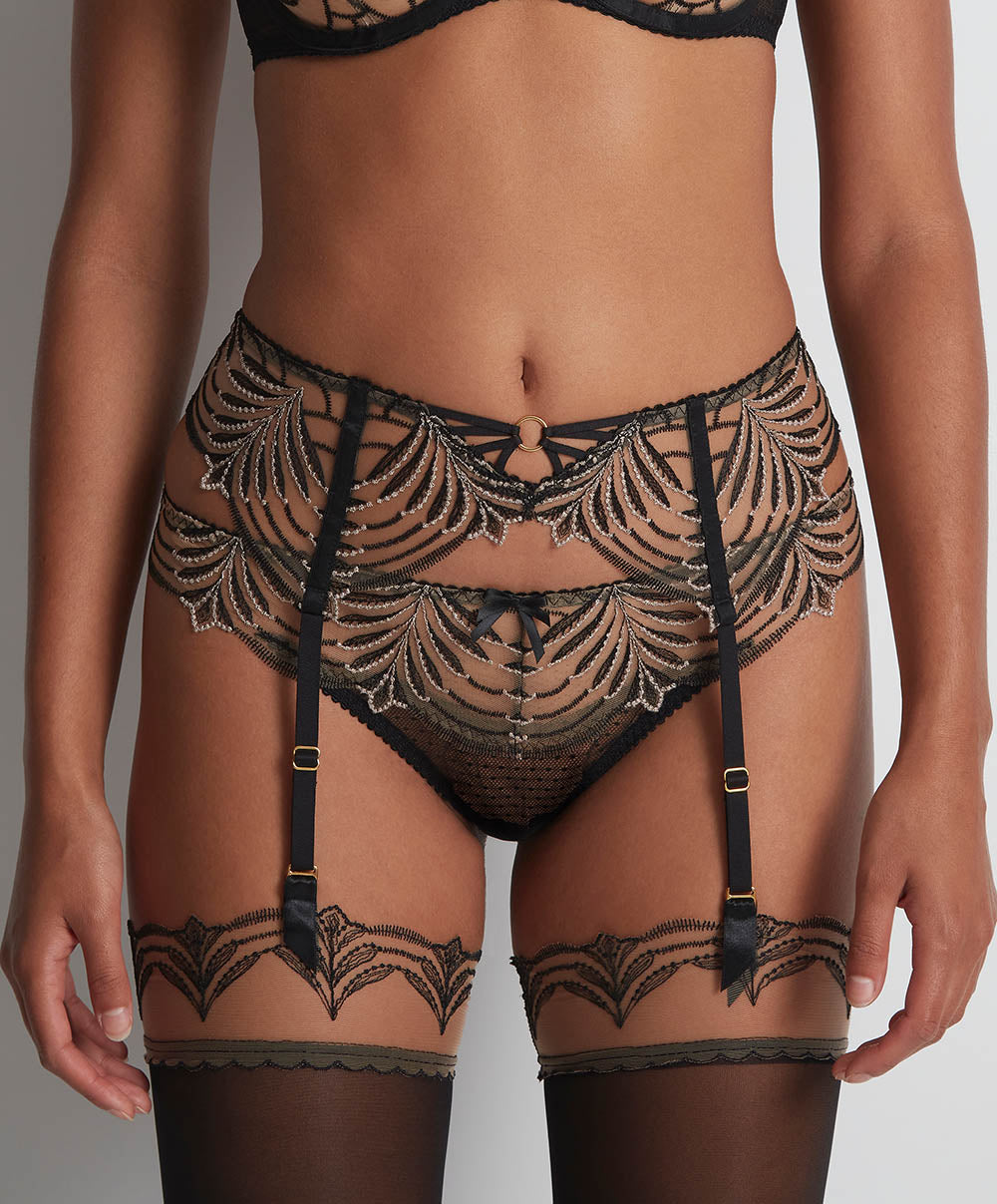Aubade Tanga Aubade Hypnolove (エバーグリーン) Hypnolove Evergreen Tanga | Aubade
