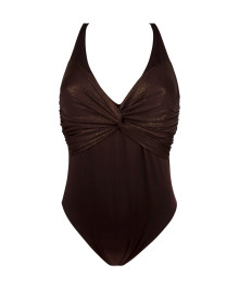 One-piece Swimsuit and Slimming : One piece swimsuit racerback