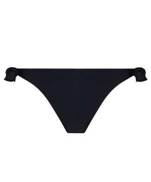 Maillot de bain slip à laçets bikini La Vogueuse noir Antigel Bain EBB0107 NO 100