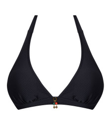 SWIMWEAR : Bikini triangle swim bra top