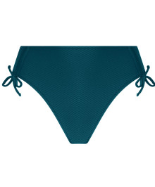 Hi-cut swim briefs with laces on the side