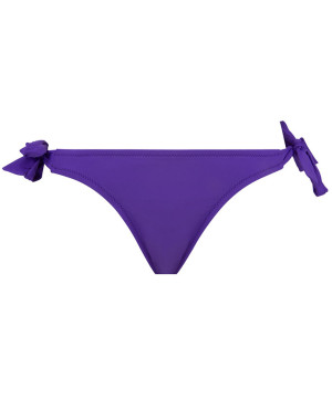 Maillot de bain slip à nouettes bikini La Chiquissima purple Antigel Bain EBB0114 MP 10