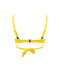 Maillot de bain triangle armatures La Chiquissima jaune Antigel Bain FBB3214 MS 11