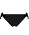 Maillot de bain slip à nouettes bikini La Jet Setteuse noir Antigel Bain EBB0117 NO 101