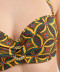 Maillot de bain bandeau coque La Muse Africa jaune Antigel Bain EBB7156 JA 11