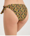 Maillot de bain slip à nouettes bikini La Muse Africa jaune Antigel Bain EBB0156 JA 5