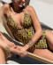 Maillot de bain une pièce sexy La Muse Africa jaune Antigel Bain EBB9256 JA 2