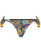 Maillot de bain slip à nouettes bikini La Nomade multicolore Antigel Bain EBB0157 EN 100