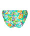 Culotte de bain taille ajustable La Feminissima vert émeraude Antigel Bain FBB0370 VE 101
