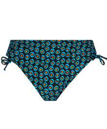 SWIMMING SUITS : Hi-cut swim briefs with laces on the side