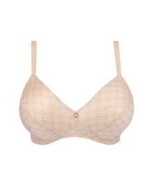 Wire-free, Soft Cups : Plus size soft cup bra triangle shape
