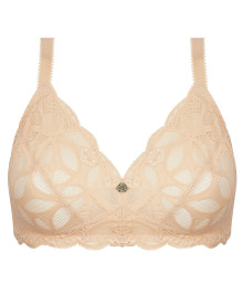LINGERIE : Plus size soft cup bra wire free