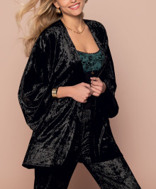 Nightgown, Robe : Velvet negligee