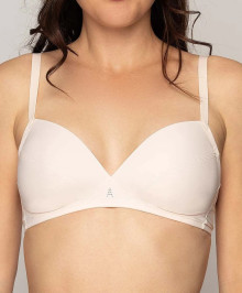 Wire-free, Soft Cups : Soft cup bra wire free