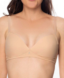 LINGERIE : Soft cup bra wire free