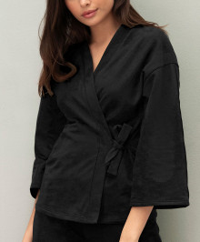 Jacket, Bolero : Kimono negligee short