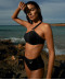 Culotte maillot de bain taille haute Aubade Bain Secret Cove noir LT24 NOIR 1
