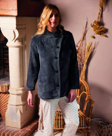 NIGHT & HOMEWEAR : Fur Jacket Amy ves