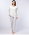 Pyjama chaud ensemble HYPNO PYK2 gris chiné Canat 23H CA.HYPNO.PYK2 780