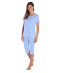 Pyjama Gallery5 Collection Nuit et Interieur Canat Bleu boréal