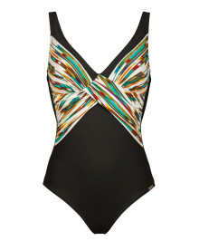 One-piece Swimsuit and Slimming : One piece body shaping swimsuit without wires Mikado Play
