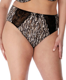 High waisted plus size briefs