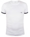 T shirts Col V Blanc et noir Collection Homme Emporio Armani Face 110810 5A725
