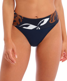 SWIMMING SUITS : High-waisted swim briefs