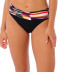 Bas de maillot de bain culotte ajustable Fantasie swim Sanoa island Black FS503077 BLK