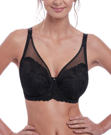 Plus size full cup underwired bra