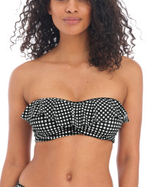 Bikini Tops : Bandeau swimming bikini top mutliway straps