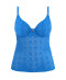 Haut de maillot de bain tankini grande taille Nomad Nights atlantic bleu Freya swim AS205456 ALT 100