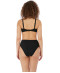 Slip de bain bikini taille haute Coco Wave noir Freya swim AS7005 BLK 3