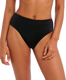 Bikini Bottoms : High waisted bikini swim briefs