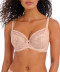 Soutien gorge plunge couvrant à armatures grande taille Freya Offbeat natural beige AA5452 NAE