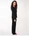 Ensemble pyjama noir inserts en dentelle Lingadore nightwear Lingadore 6317 02 NOIR 2