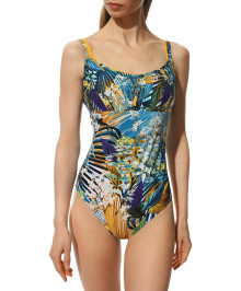 One-piece Swimsuit and Slimming : One piece swimsuit with wires