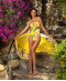 Paréo de plage Lise Charmel bain Jardin Délice soleil jaune ASB6078 SD 2