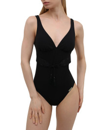 SWIMMING SUITS : One piece swimsuit open back