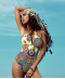 Mailllot de bain 1 piece decollete gainant Havana Swimwear and beachwear Nuria Ferrer Multicolore