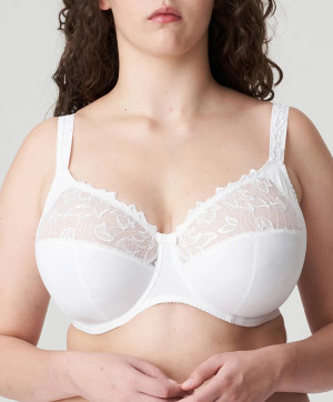 Soutien gorge grande taille emboitant armatures PrimaDonna Deauville blanc 0161815 WIT