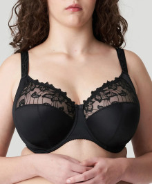 LINGERIE : Plus size full coverage bra underwired