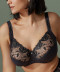 Soutien gorge emboitant armatures PrimaDonna Orlando charbon 0163150 0163151  CHB 6