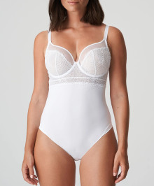 NIGHT LINGERIE : Bodysuit with embroideries