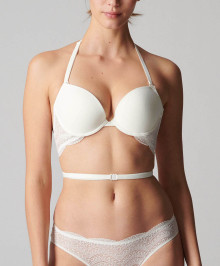 Invisible Bras : Backless moulded invisible bra multiway