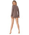 T shirt Manches Longues Warm Taupe Winter Romance Skiny Dos S 081828